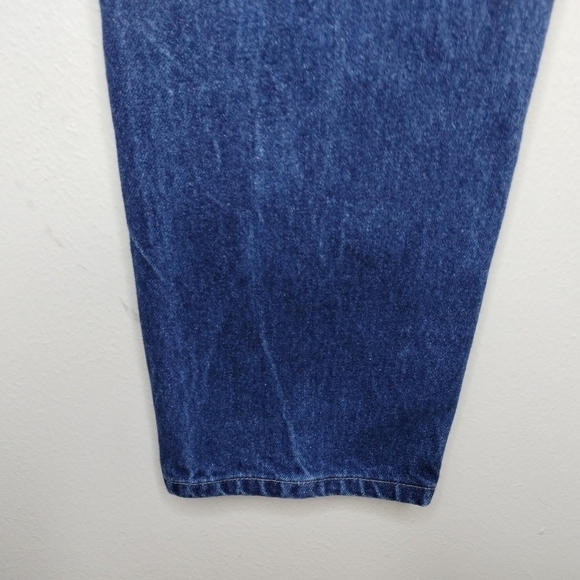 Vintage 80s Lee Women's Size 11 Mom Jeans Blue 100% Cotton Denim 28x34 Made USA - Picture 7 of 9